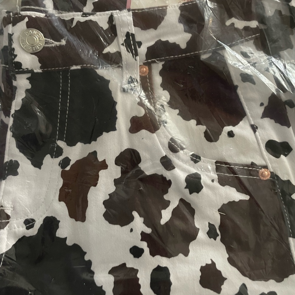 Rodeo cow print jeans